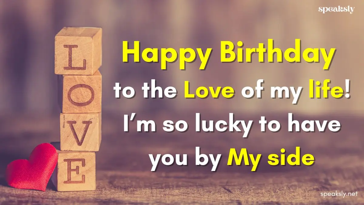 Birthday Wishes for Love (1) heart touching Birthday Wishes for Love in english simple
