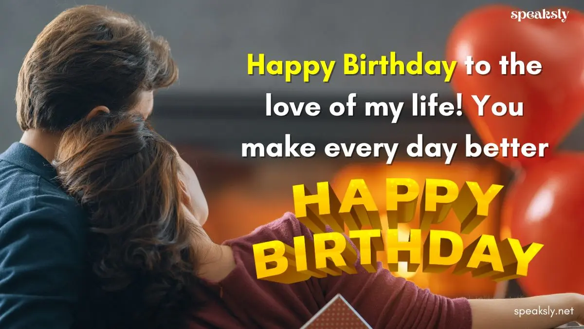 Birthday Wishes for wife